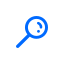 icon blue search 2